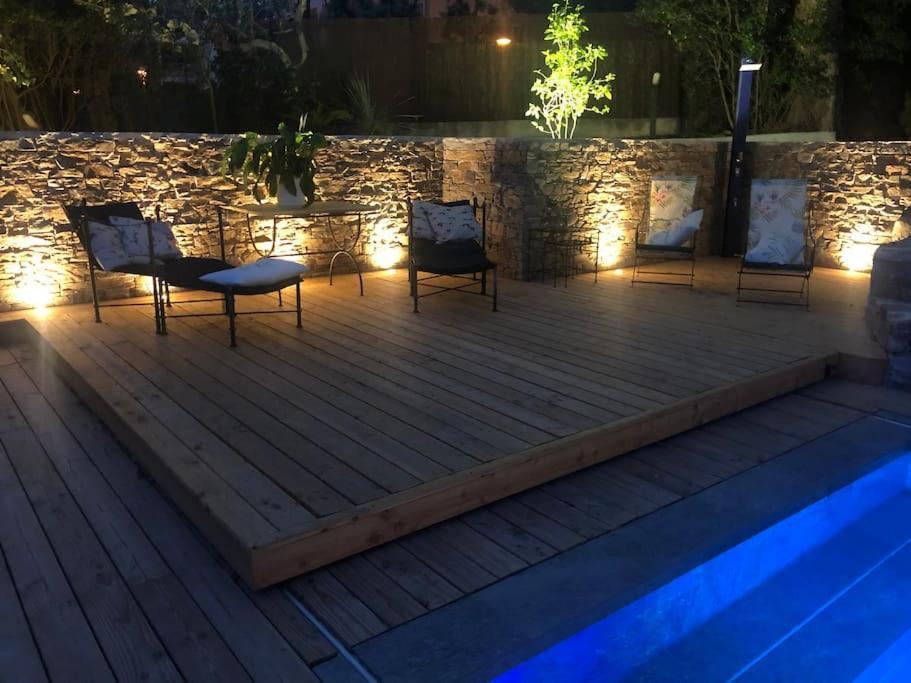 Villa Saint-Come, Du Grand Luxe A 1 Min De La Mer イエール エクステリア 写真