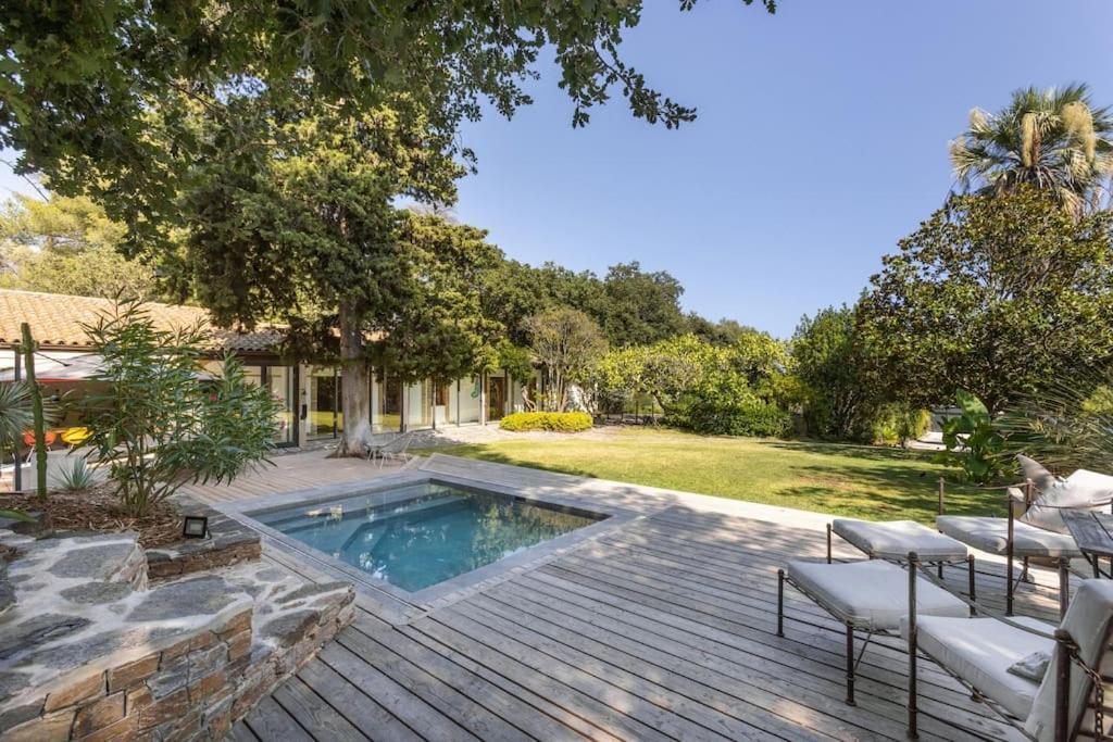 Villa Saint-Come, Du Grand Luxe A 1 Min De La Mer イエール エクステリア 写真